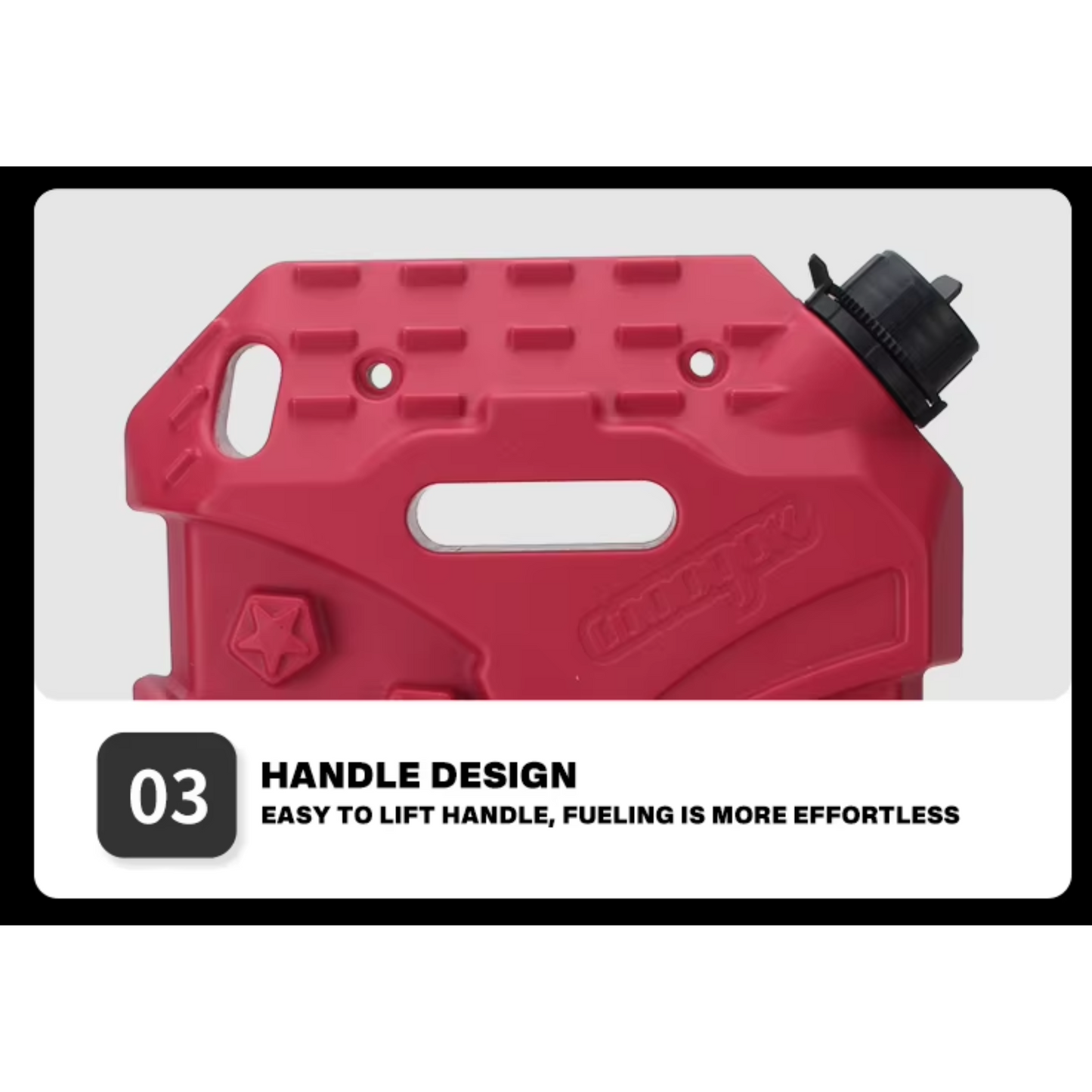 Rugged Expedition Fuel Can & Sand Ladder Combo - 7 Liters