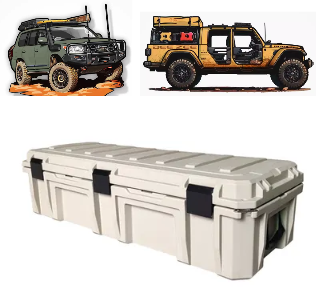 Rugged Overlanding Storage Boxes