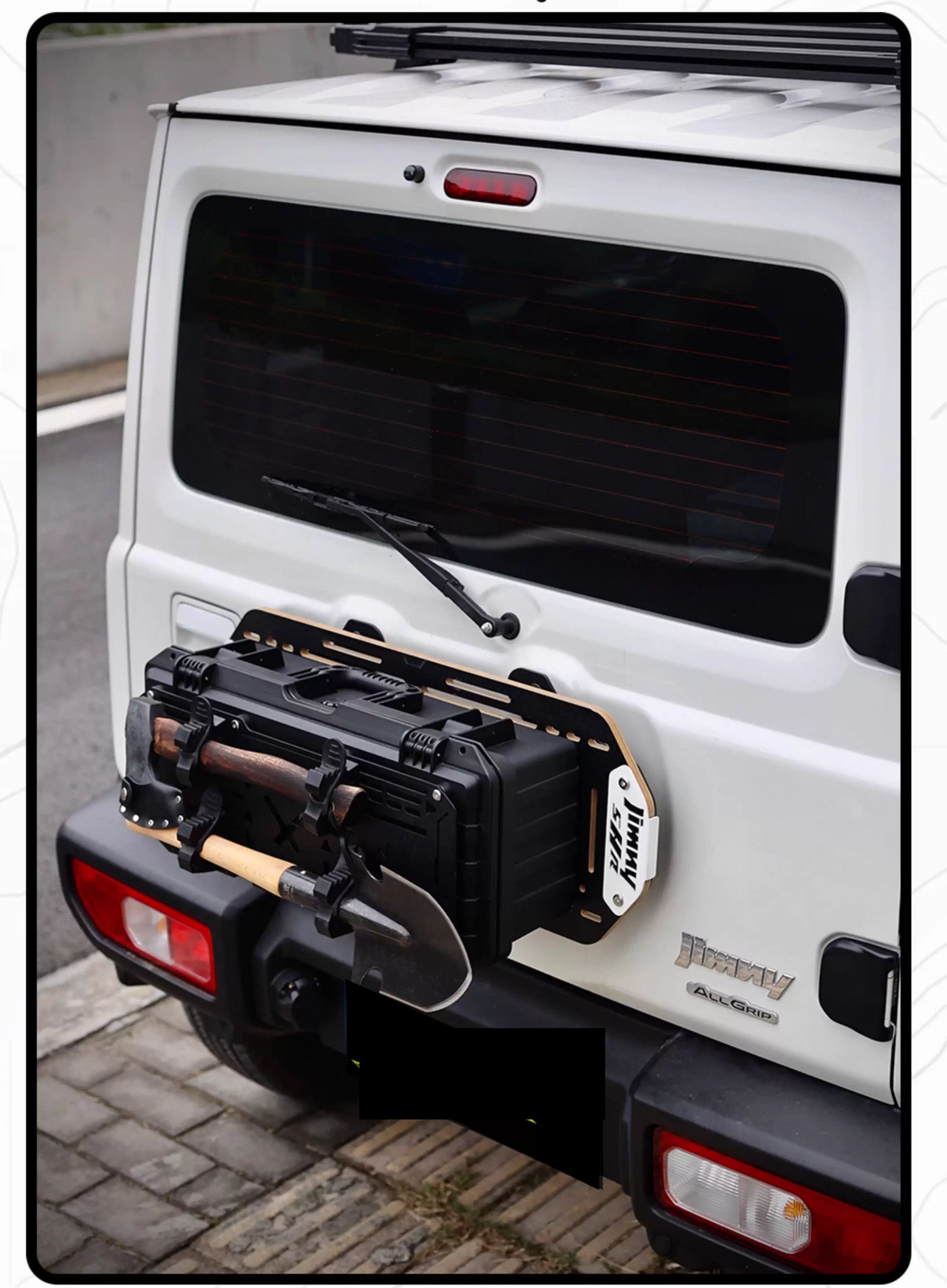 Jimny Tailgate Expansion Rack
