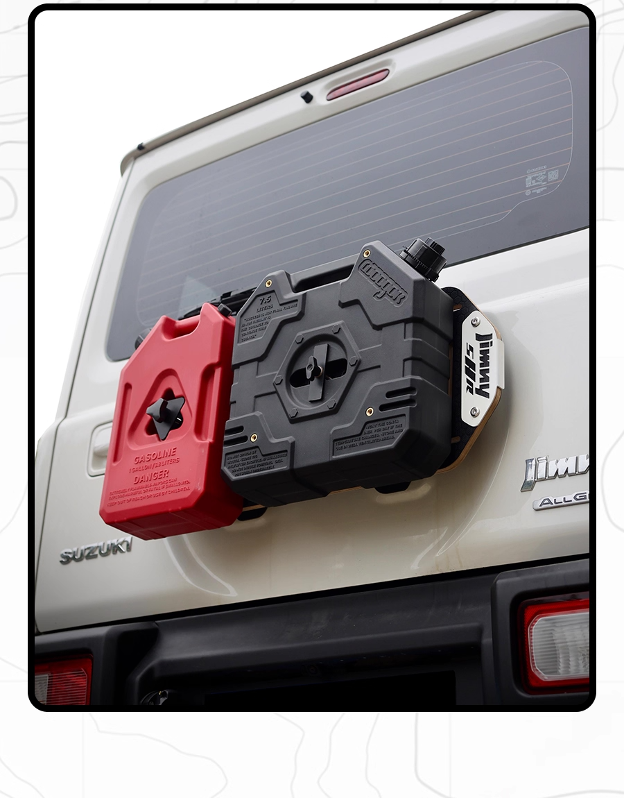 Jimny Tailgate Expansion Rack