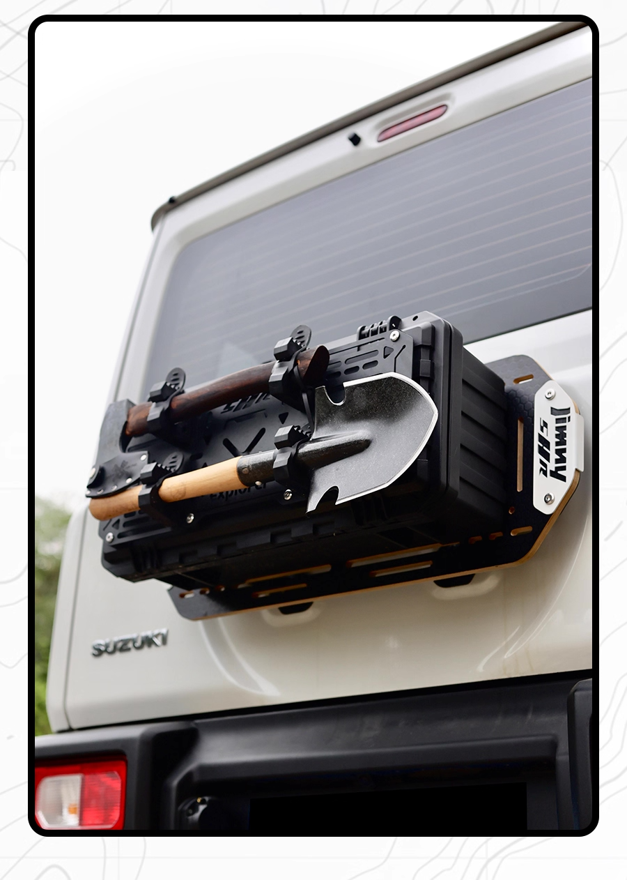 Jimny Tailgate Expansion Rack