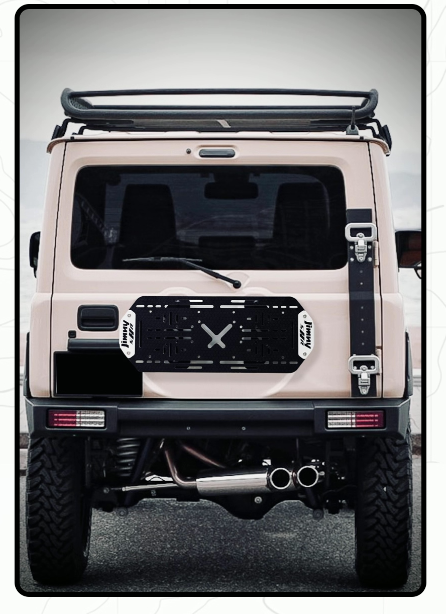 Jimny Tailgate Expansion Rack
