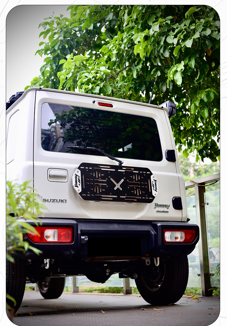 Jimny Tailgate Expansion Rack