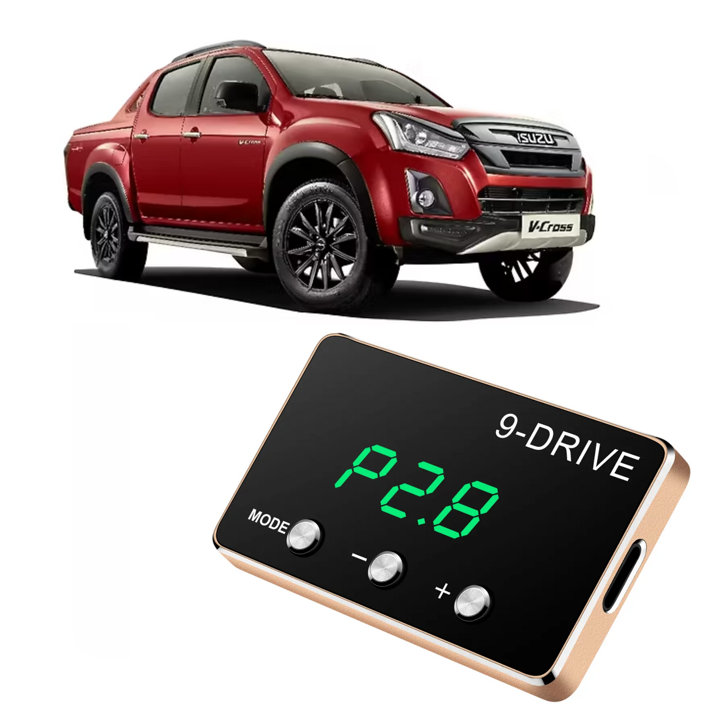 9 Drive Throttle Controller for Vcross D-Max India