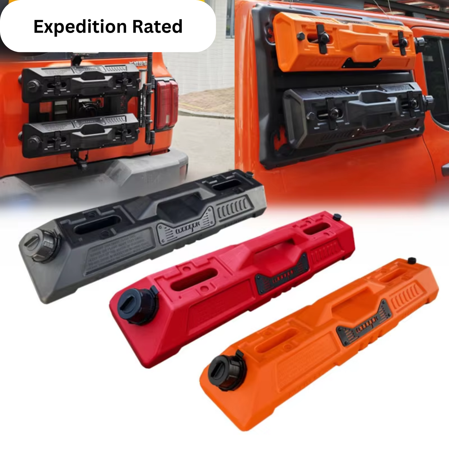 Expedition-Grade Fuel Cans 6.5 Liter Capacity