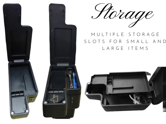 Armrest For Jimny India with USB ports