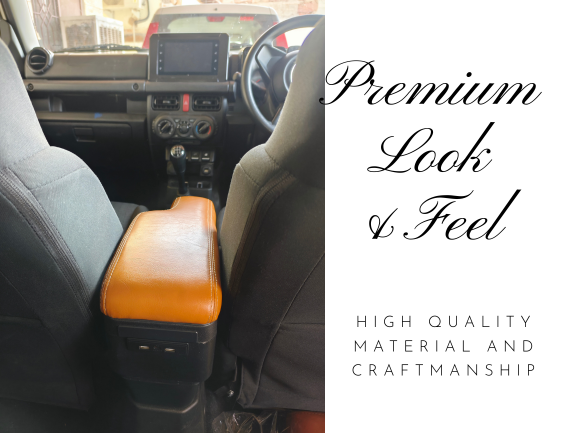 Armrest For Jimny India with USB ports