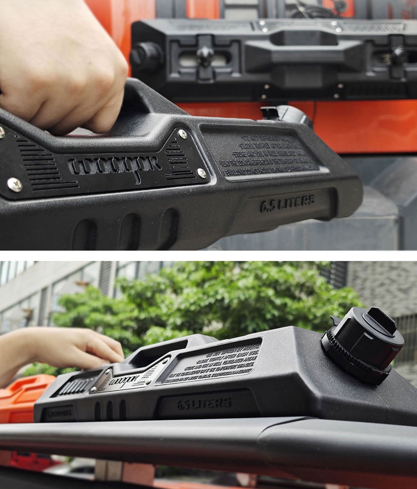 Expedition-Grade Fuel Cans 6.5 Liter Capacity