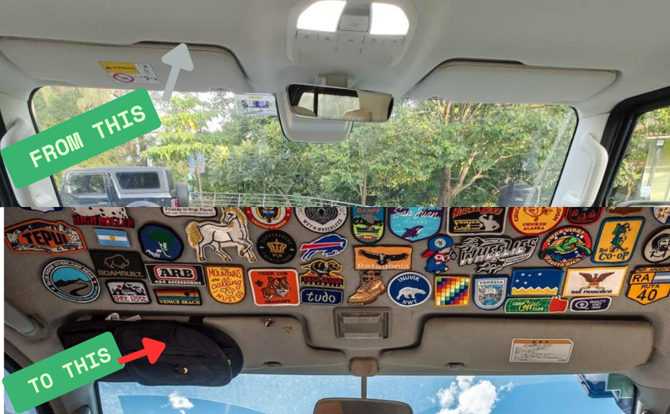 4x4 Patches Jeep Toyota Jimny Thar Roxx