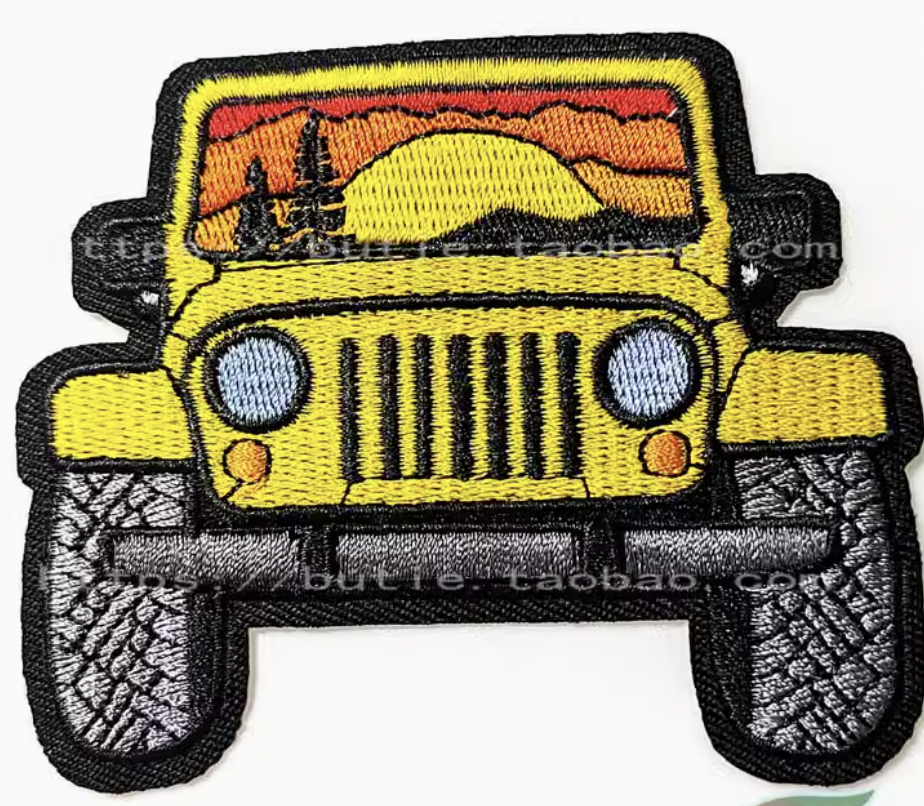 4x4 Patches Jeep Toyota Jimny Thar Roxx