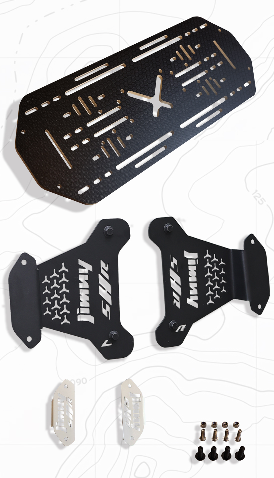 Jimny Tailgate Expansion Rack