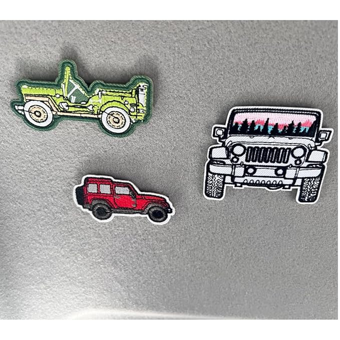 4x4 Patches Jeep Toyota Jimny Thar Roxx