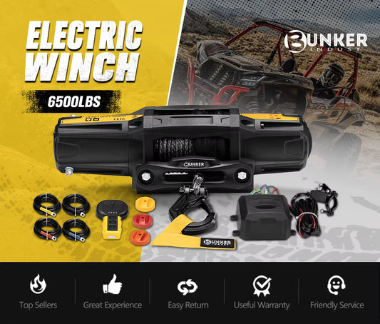 Bunker Winch 6500lbs